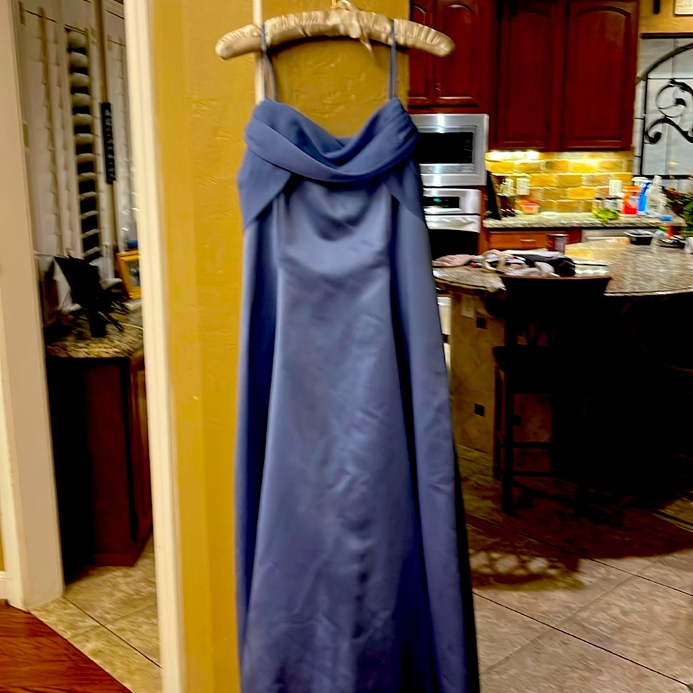 Michaelangelo size 14 lilac/periwinkle color spaghetti straps